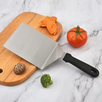 Kitchen Stainless Steel Scraper Cooking Spatula Barbecue Spatula Plate Barbecue Spatula Hamburger Spatula Cooking Utensils Daniel’s Outdoor Company
