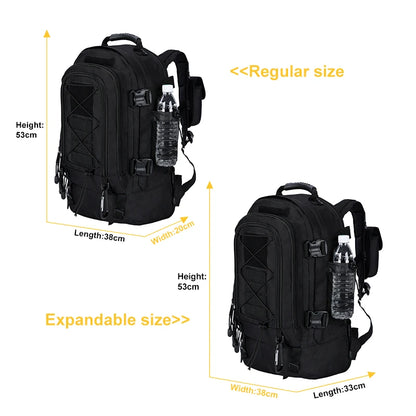 60L Military Tactical Backpack Army Molle Assault Rucksack Outdoor Travel Hiking Rucksacks Camping Hunting mochila hombre Daniel’s Outdoor Company
