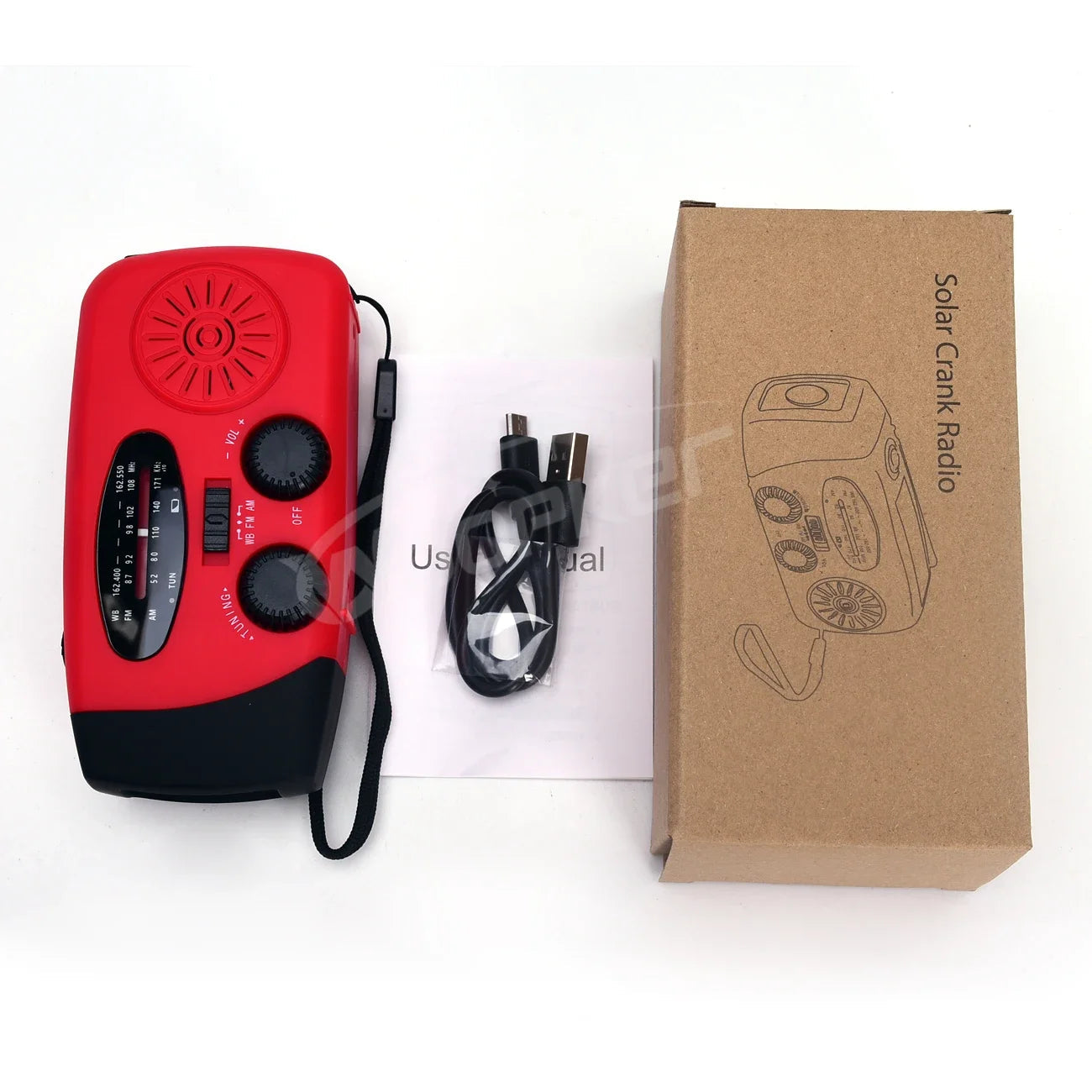 Emergency Radio Dual USB Rechargeable Daniel’s Outdoor Company