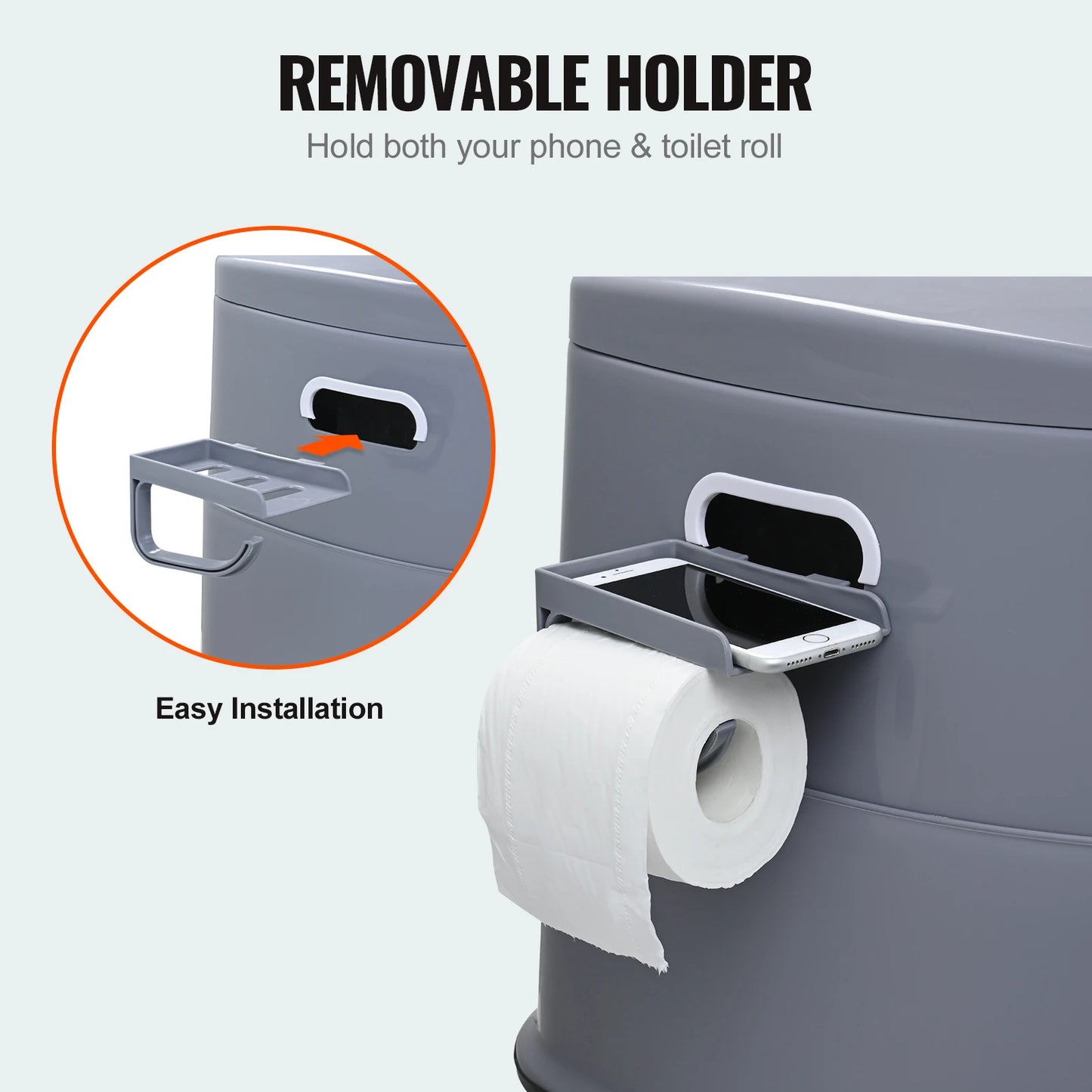 SucceBuy Portable Toilet for Camping Porta Potty with 1.3G Detachable Inner Bucket Travel Toilet for Outdoor Camping Travel Daniel’s Outdoor Company