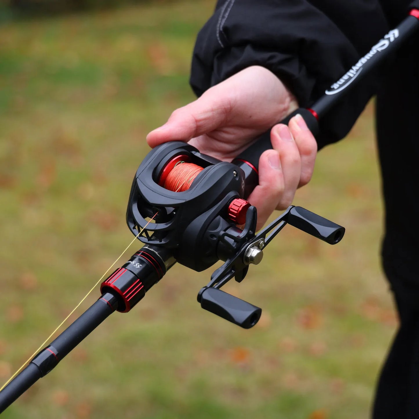 Sougayilang 1.8~2.1m Carbon Fiber Casting Rod and 7.2:1 Gear Ratio Baitcasting Reel Fishing Rod Reel Set Max Drag 10kg for Bass Daniel’s Outdoor Company