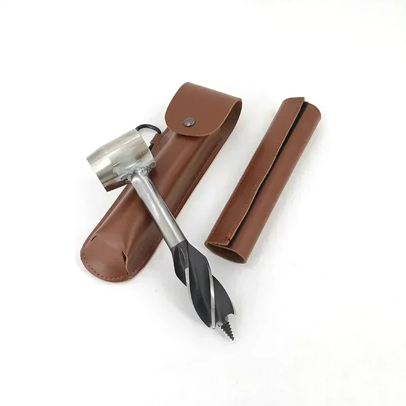 Auger Wrench Outdoor Survival Hand Drill Survival Gear Tool Sports Jungle Crafts Camping Bushcraft Accessories Daniel’s Outdoor Company