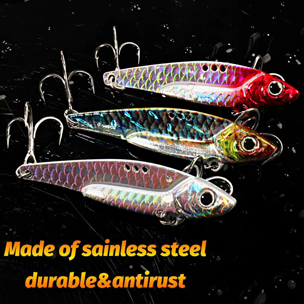 Spinner Spoon Metal Jig Bait 7g 10g 16g 20g VIB Sinking Blade Spinning Treble Hook Spinnerbait Pesca Pike Carp Sea Fishing Lure Daniel’s Outdoor Company