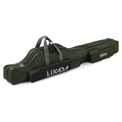 Lixada 100/130/150cm Fishing Bag Portable Folding Fishing Rod Reel Bag Fishing Tackle Carry Case Carrier Bag backpack fishing Daniel’s Outdoor Company