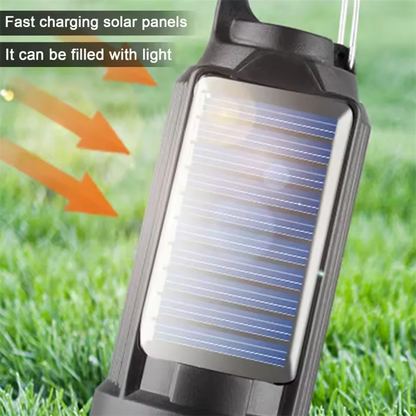 Solar Camping Lamp Bulbs Outdoor USB Charging Solar Powerd Hanging Lights Portable Tent Light Waterproof for Camping BBQ Decor Daniel’s Outdoor Company