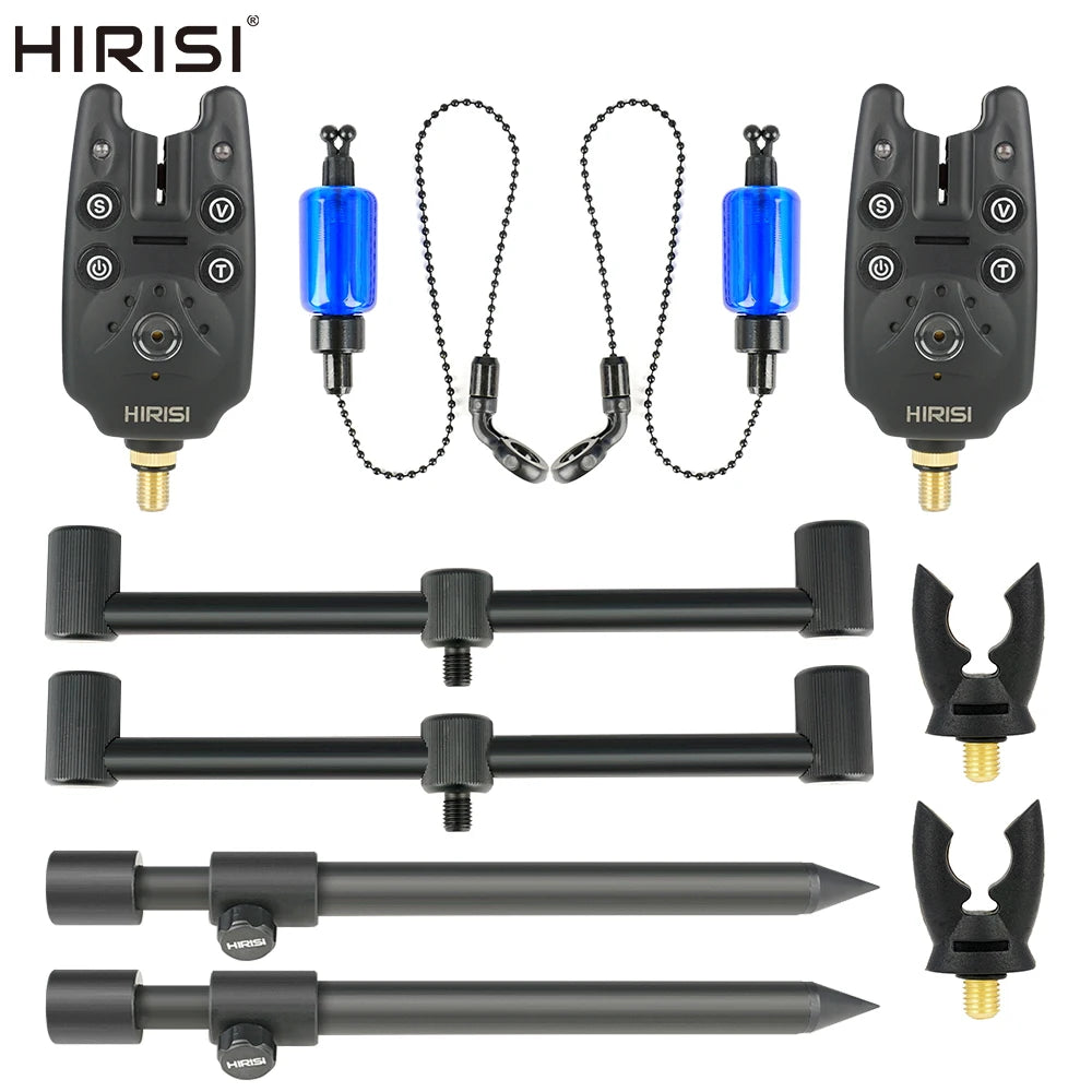 Hirisi Carp Fishing Tackle Set Fishing Bite Alarm and Fishing Swinger Rod Pod Support Bank Stick Fishing Accessories Daniel’s Outdoor Company