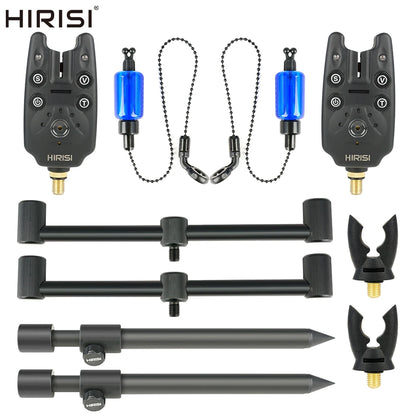 Hirisi Carp Fishing Tackle Set Fishing Bite Alarm and Fishing Swinger Rod Pod Support Bank Stick Fishing Accessories Daniel’s Outdoor Company