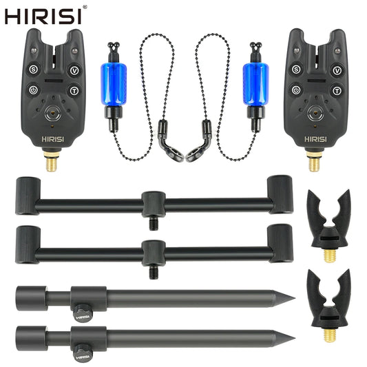 Hirisi Carp Fishing Tackle Set Fishing Bite Alarm and Fishing Swinger Rod Pod Support Bank Stick Fishing Accessories Daniel’s Outdoor Company
