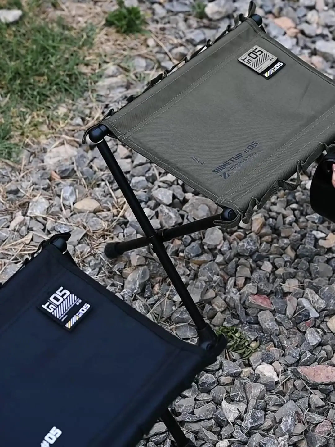 ShineTrip Outdoor 05 Series Mazza Ultra Light Folding Storage Aluminum Alloy Portable Folding Stool Mazza Daniel’s Outdoor Company