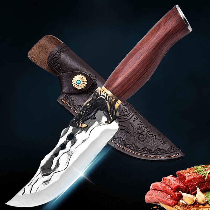 Mystery Surprise Gift Box Multi-function Professional Stainless Steel Chef Knife Utility Knife Boning Knife Outdoor Shovel Fruit Daniel’s Outdoor Company