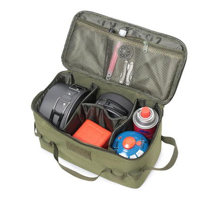 30L Camping Cooking Utensil Organizer Large Capacity Car Trunk Storage Bag Detachable Multifunctional Camping Stove Storage Case Daniel’s Outdoor Company
