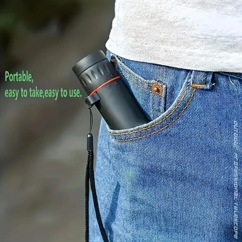 2026 2000X25 HD Monocular Telescope, Compact Portable for Travel, Hiking, Fishing, Camping, Stargazing, Concerts & Bird Watching Daniel’s Outdoor Company