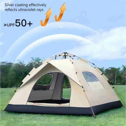 Outdoor shelter Sunshade Self-driving Travel Camping Tent Reactive outdoor Camping tent Two doors and two windows Daniel’s Outdoor Company