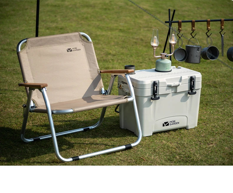 MOBI GARDEN Camping Ice Box 25L Portable Large Capacity Car Refrigerator Food Barbecue Cold Storage Outdoor Daniel’s Outdoor Company