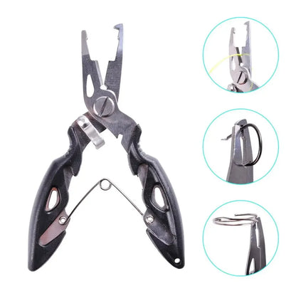Fishing Plier Scissor Braid Line Lure Cutter Hook Remover etc Fishing Tackle Tool Cutting Fish Use Tongs Multifunction Scissors Daniel’s Outdoor Company