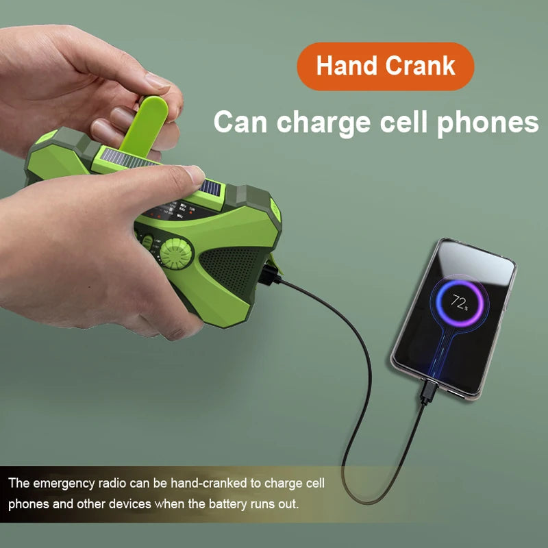 Emergency Radio Dual USB Rechargeable Daniel’s Outdoor Company