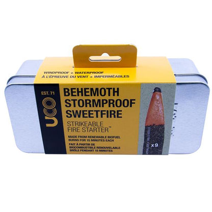 STORMPROOF BEHEMOTH STRIKEABLE FIRE STARTER UCOgear.com