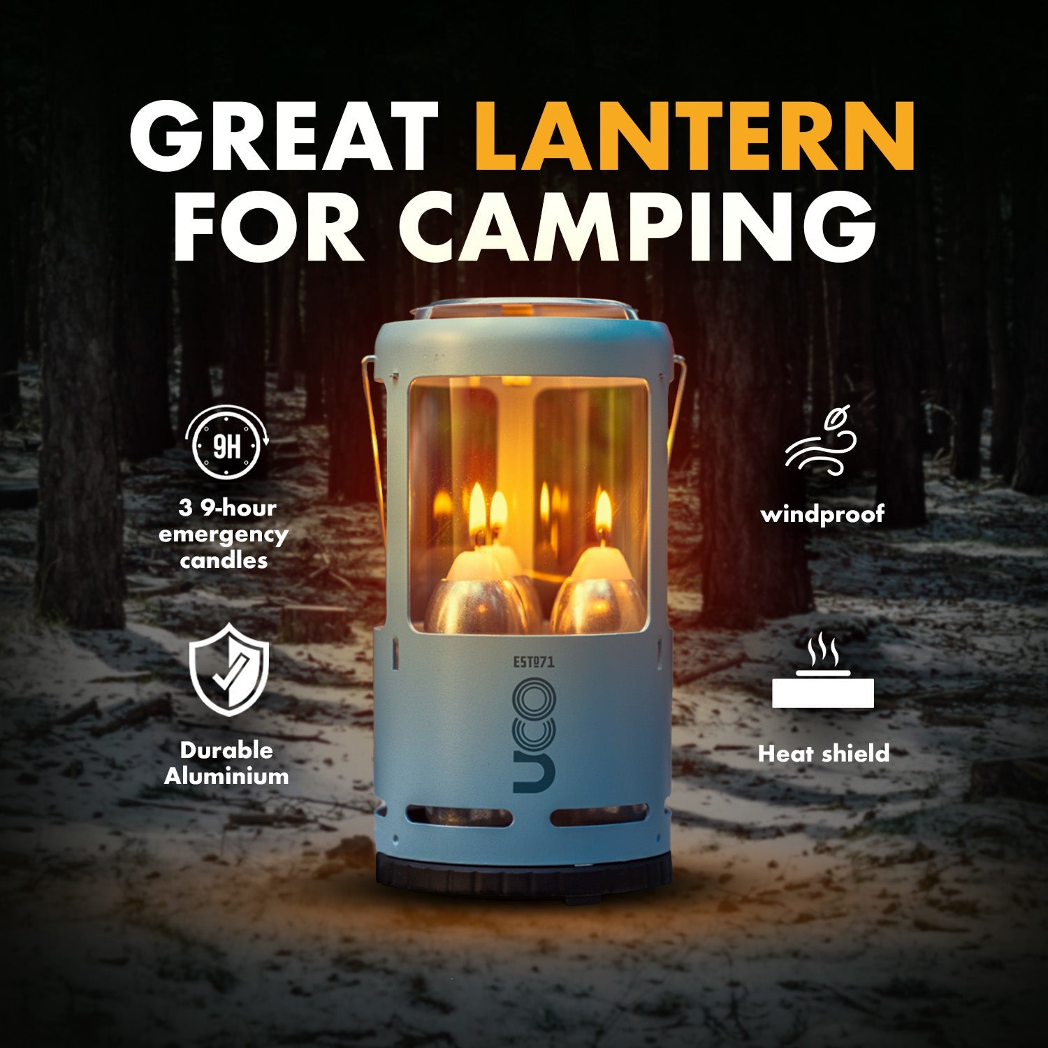 Candlelier Candle Lantern UCOgear.com