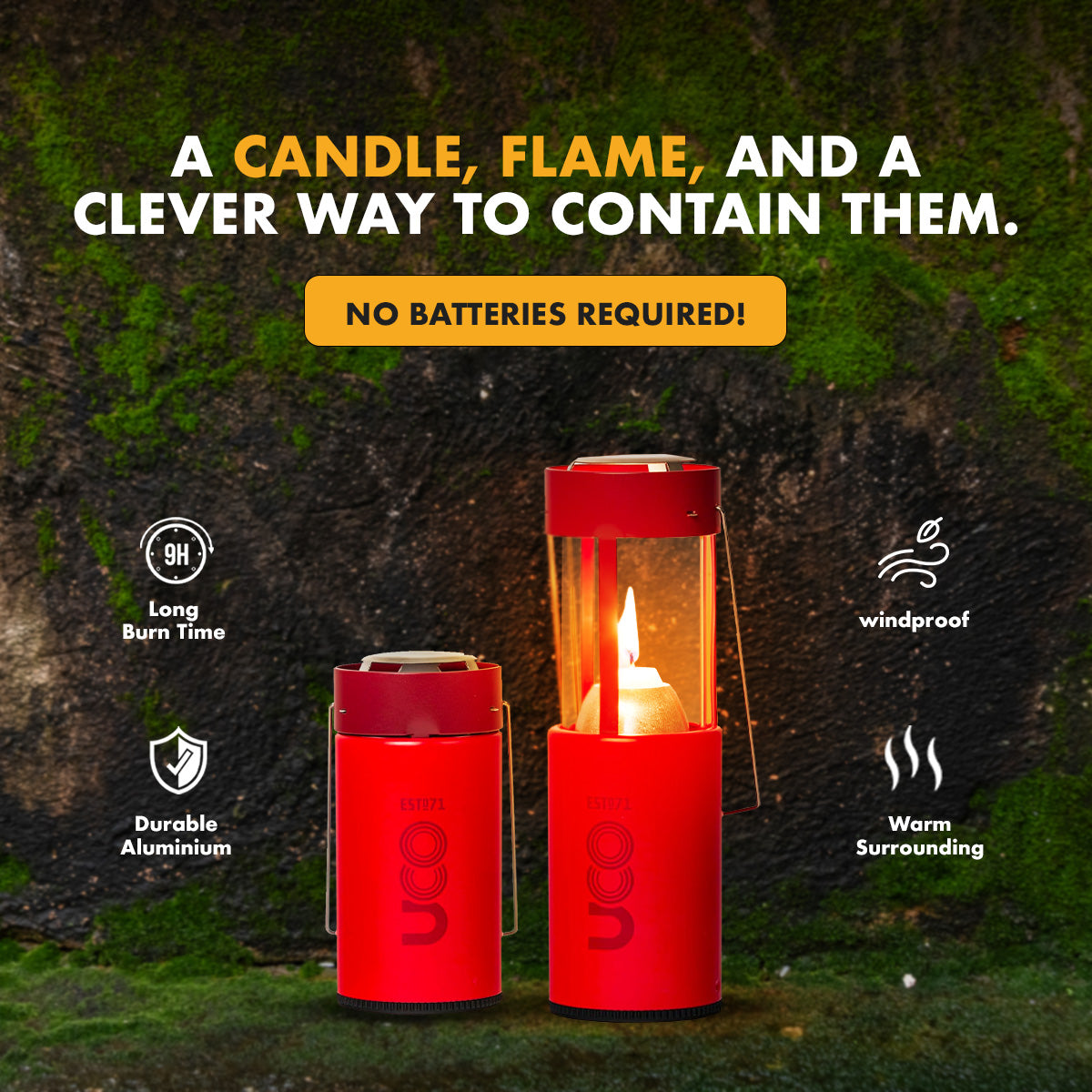 Original Candle Lantern UCOgear.com