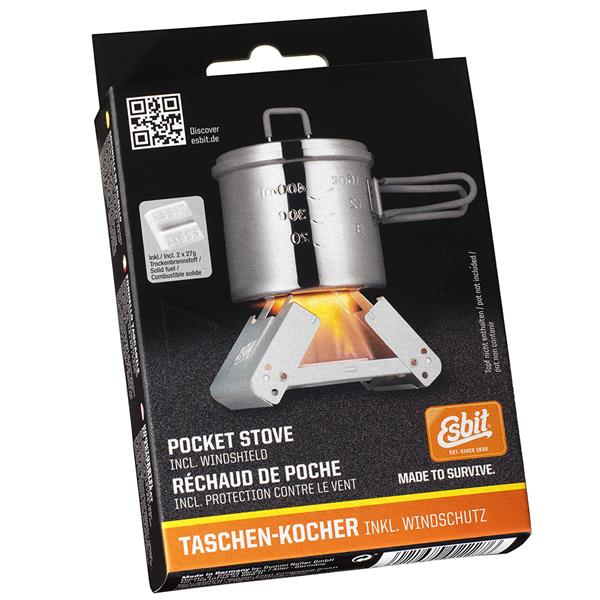 Pocket Stove Medium with Fuel, 2 pc X 27g UCOgear.com