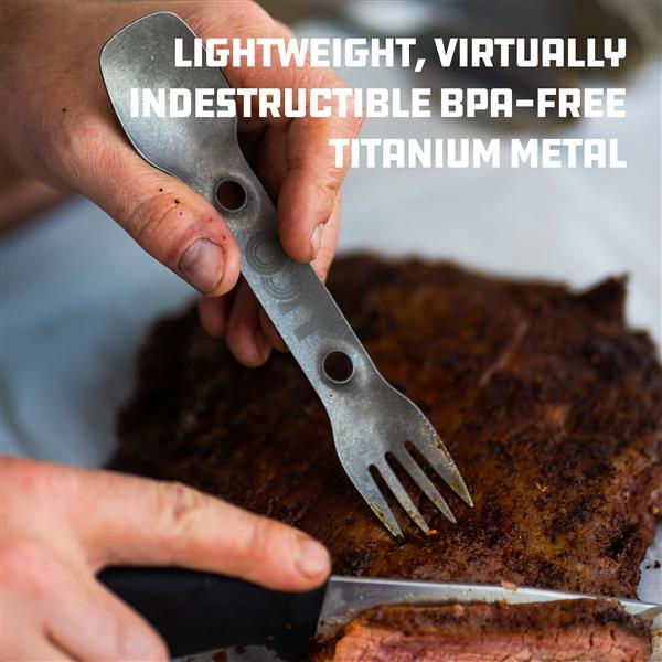 TITANIUM UTILITY SPORK UCOgear.com