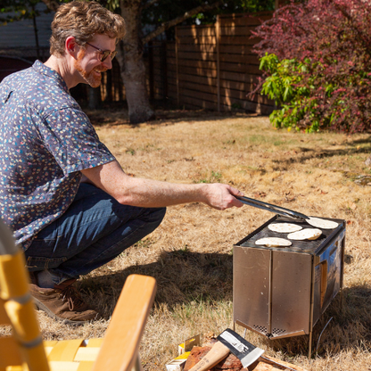 Flatpack Smokeless Firepit and Grill UCOgear.com