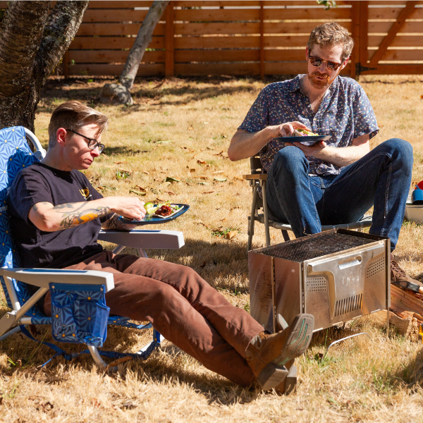 Flatpack Smokeless Firepit and Grill UCOgear.com